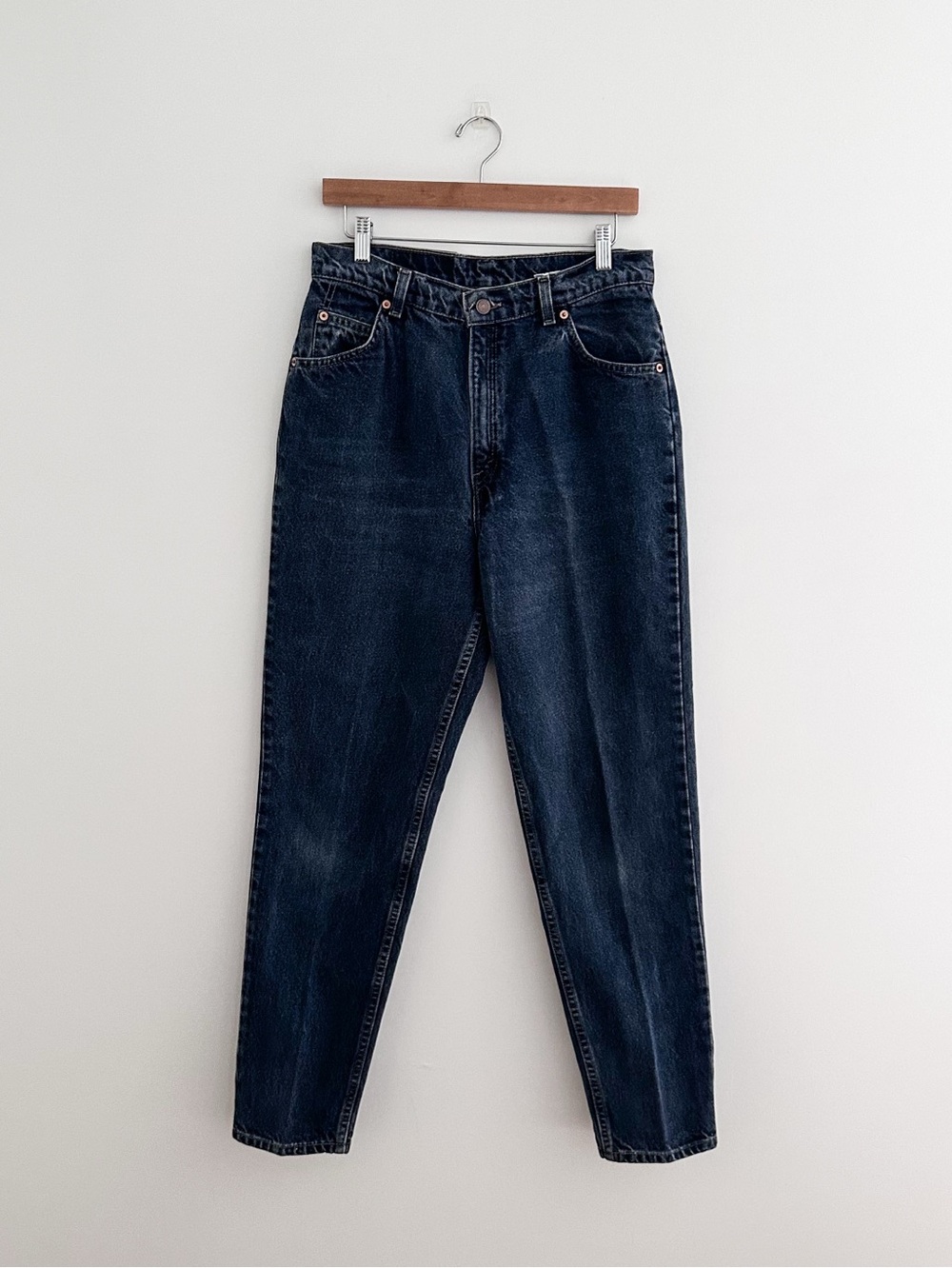 Vintage Levi's 15921 Tapered Fit Jeans USA Made 100% Cotton Denim Size 14 Medium